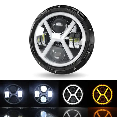 Phare Led Moto Custom Xled